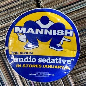 Mannish audio sedative sticker hip hop used